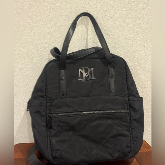 Badgley Mischka Black Quilted Nylon Bag main image 5